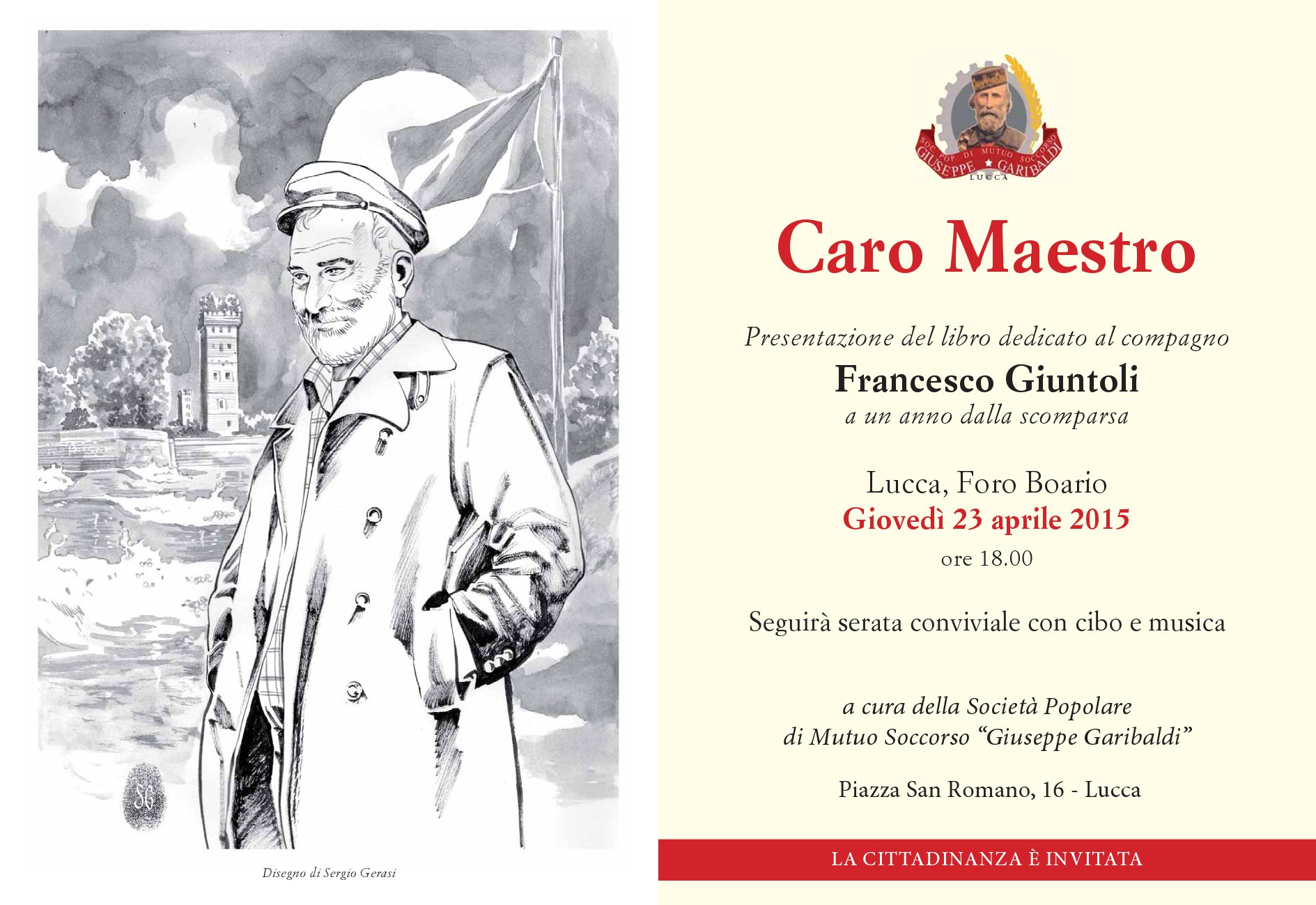 Locandine caro maestro